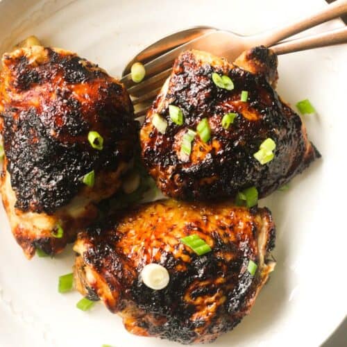 Air Fryer BBQ Chicken Thighs Air Fryer Chicken Recipes