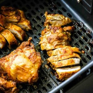 Trader Joe's shawarma chicken thighs in air fryer