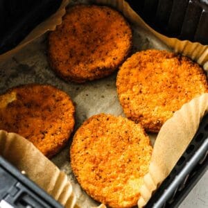 frozen tyson spicy chicken patties in air fryer