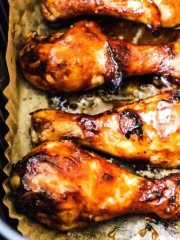 air fryer bbq chicken drumsticks