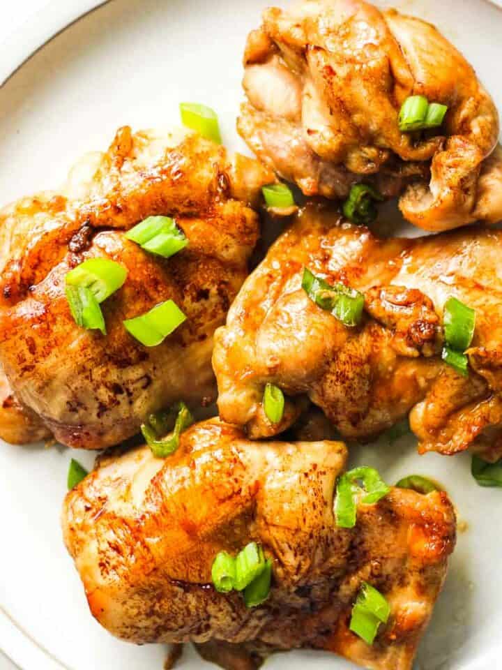Air Fryer BBQ Chicken Thighs - Air Fryer Chicken Recipes