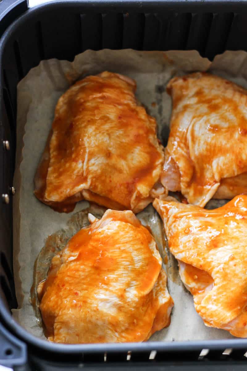 air fryer peri peri chicken thighs