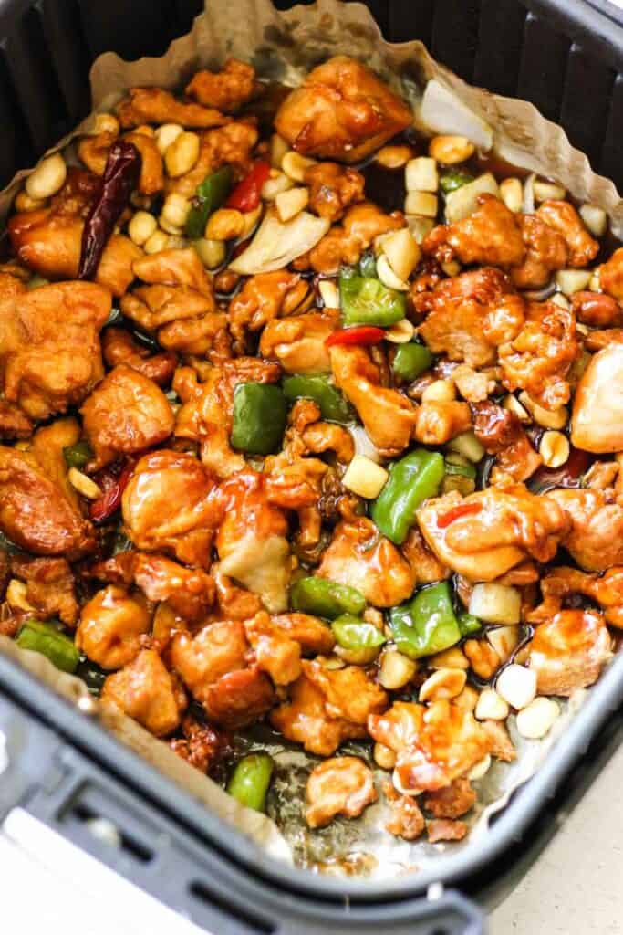 Trader Joe S Kung Pao Chicken In Air Fryer Air Fryer Chicken Recipes