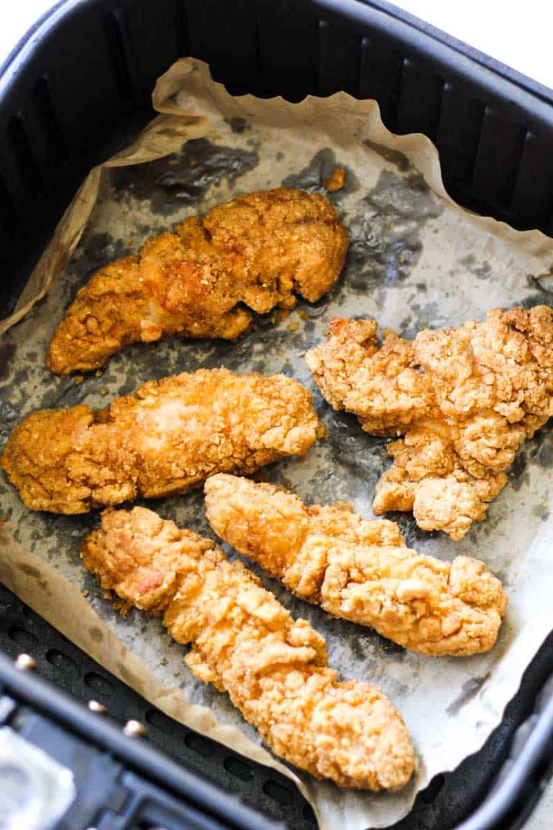 air fryer tyson crispy chicken strips