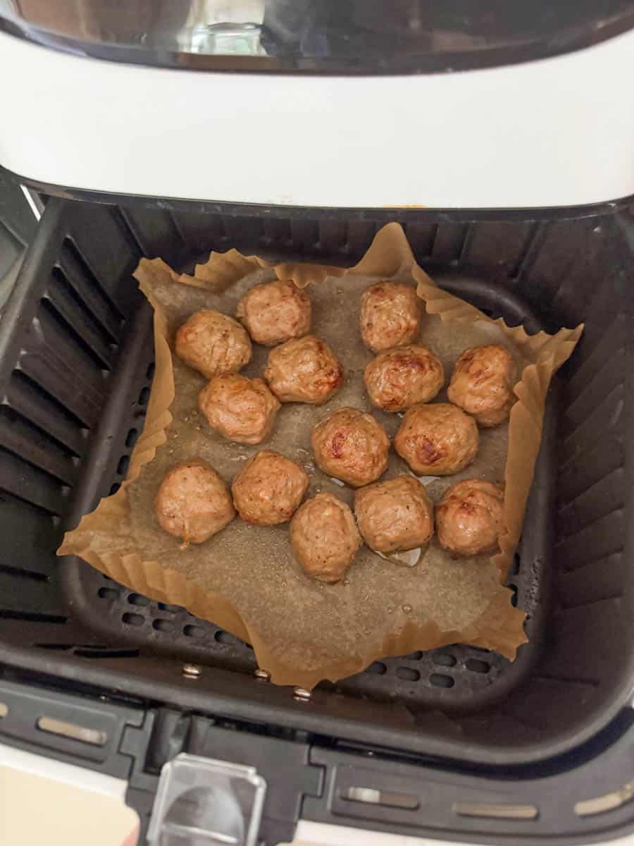 meatballs in air fryer