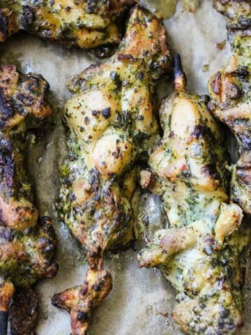 trader joe's grilled chimichurri skewers in air fryer