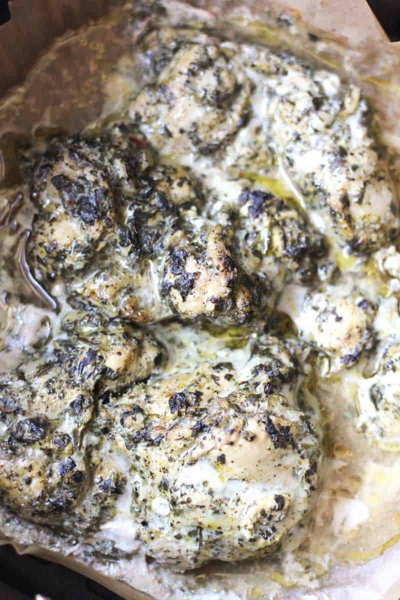 trader joe's savory herbed chicken thighs in air fryer