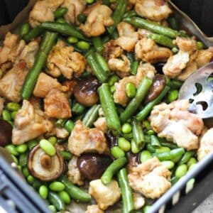 Trader Joe's shiitake mushroom chicken in air fryer