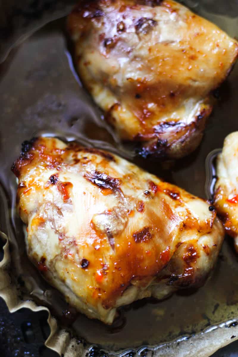 sweet chili chicken in air fryer