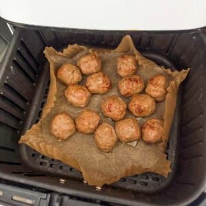 meatballs in the air fryer