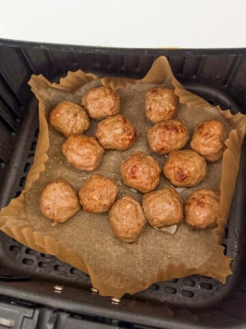 meatballs in the air fryer